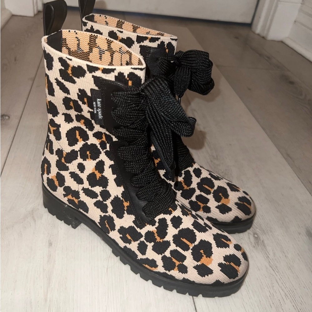 Leopard Print Women's Boots